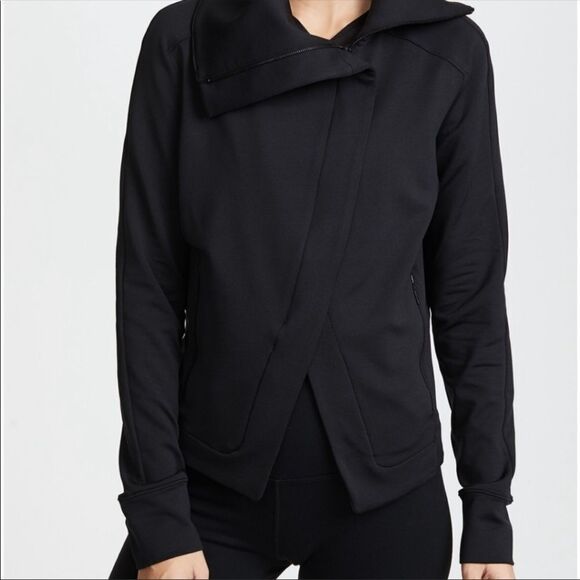 Heroine Sport Boost Jacket Black Asymmetric Hem Size Small - Picture 1 of 10